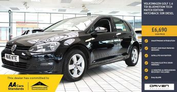 Volkswagen Golf TDi 1.6 TDI BlueMotion Tech Match Edition Hatchback 5dr Diesel Manua