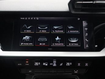 AUDI A3 1.4 TFSIe 40 Sport Sportback 5dr Petrol Plug-in Hybrid S Tronic 