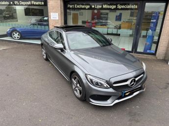 MERCEDES-BENZ C-CLASS 2.1 C250d AMG Line (Premium Plus) Coupe 2dr Diesel G-Tronic+ Eur