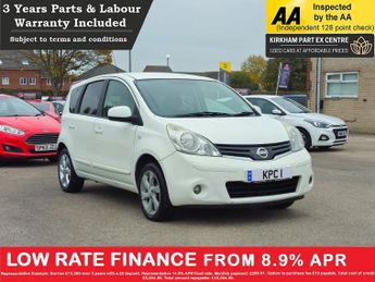Nissan Note 1.4 16V n-tec Hatchback 5dr Petrol Manual Euro 4 (88 ps)