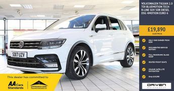VOLKSWAGEN TIGUAN 2.0 TDI BlueMotion Tech R-Line SUV 5dr Diesel DSG 4Motion Euro 6