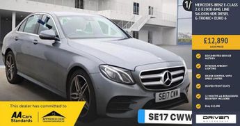 Mercedes E Class 2.0 E200d AMG Line Saloon 4dr Diesel G-Tronic+ Euro 6 (s/s) (150