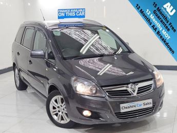 Vauxhall Zafira 1.6 16V Design MPV 5dr Petrol Manual Euro 5 (SNav) (115 ps)
