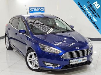 Ford Focus 1.0T EcoBoost Titanium Hatchback 5dr Petrol Manual Euro 6 (s/s) 