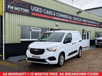 Vauxhall Combo 1.6 Turbo D 2300 Sportive Panel Van 4dr Diesel Manual L1 H1 Euro