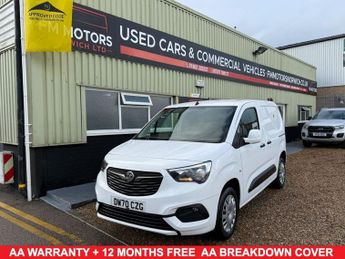 Vauxhall Combo 1.5 Turbo D 2300 Sportive Panel Van 4dr Diesel Manual L1 H1 Euro
