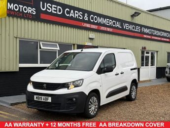 Peugeot Partner 1.5 BlueHDi 1000 Professional Standard Panel Van 5dr Diesel Manu