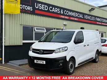 Vauxhall Vivaro 1.5 Turbo D 2900 Dynamic Panel Van 6dr Diesel Manual L2 H1 Euro