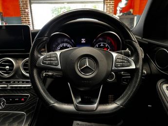 MERCEDES-BENZ C-CLASS 2.1 C220d AMG Line Saloon 4 Door Diesel Automatic Grey G-Tronic+