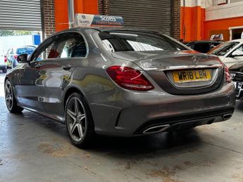 MERCEDES-BENZ C-CLASS 2.1 C220d AMG Line Saloon 4 Door Diesel Automatic Grey G-Tronic+