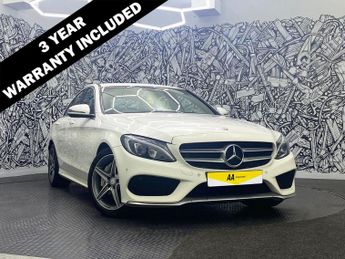 Mercedes C Class 2.1 C250d AMG Line Saloon 4dr Diesel 7G-Tronic+ Euro 6 (s/s) (20