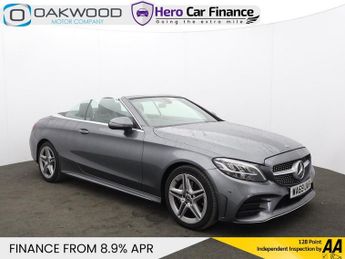 Mercedes C Class 1.5 C200 MHEV AMG Line Cabriolet 2dr Petrol G-Tronic+ Euro 6 (s/