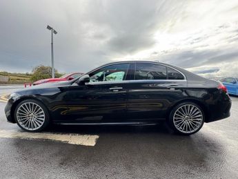 MERCEDES-BENZ C-CLASS 2.0 C220dh MHEV AMG Line (Premium) Saloon 4dr Diesel Hybrid G-Tr