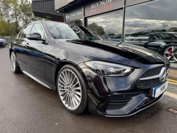 MERCEDES-BENZ C-CLASS 2.0 C220dh MHEV AMG Line (Premium) Saloon 4dr Diesel Hybrid G-Tr