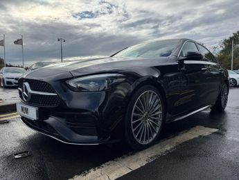 MERCEDES-BENZ C-CLASS 2.0 C220dh MHEV AMG Line (Premium) Saloon 4dr Diesel Hybrid G-Tr
