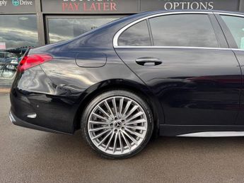 MERCEDES-BENZ C-CLASS 2.0 C220dh MHEV AMG Line (Premium) Saloon 4dr Diesel Hybrid G-Tr