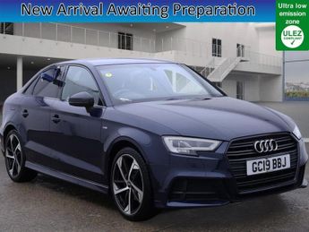 Audi A3 1.5 TFSI CoD 35 Black Edition Saloon 4dr Petrol S Tronic Euro 6