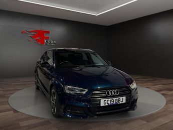 AUDI A3 1.5 TFSI CoD 35 Black Edition Saloon 4dr Petrol S Tronic Euro 6 