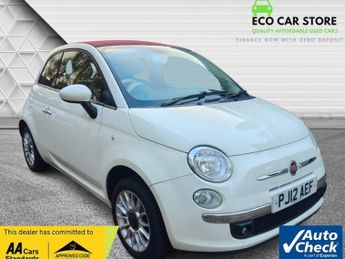 Fiat 500 1.2 Lounge Convertible 2dr Petrol Manual Euro 5 (69 bhp)
