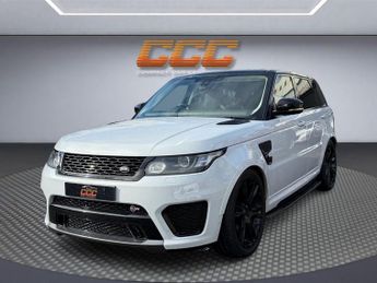 LAND ROVER RANGE ROVER SPORT 5.0 V8 SVR SUV 5dr Petrol Auto 4WD Euro 6 (s/s) (550 ps)