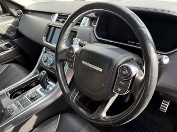 LAND ROVER RANGE ROVER SPORT 5.0 V8 SVR SUV 5dr Petrol Auto 4WD Euro 6 (s/s) (550 ps)