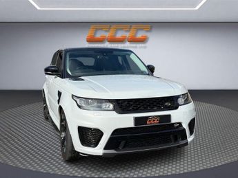 LAND ROVER RANGE ROVER SPORT 5.0 V8 SVR SUV 5dr Petrol Auto 4WD Euro 6 (s/s) (550 ps)