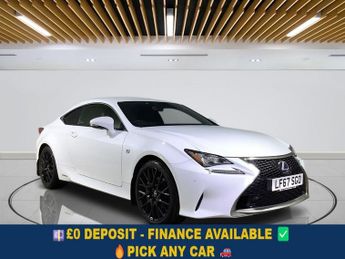 Lexus RC 2.5 300h F Sport Coupe 2dr Petrol Hybrid CVT Euro 6 (s/s) (223 p