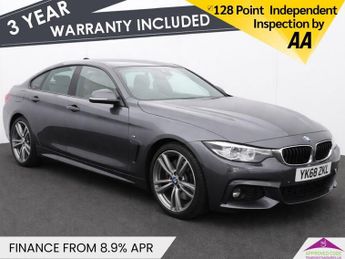 BMW 4 SERIES GRAN COUPE 3.0 440i M Sport Hatchback 5dr Petrol Auto Euro 6 (s/s) (326 ps)