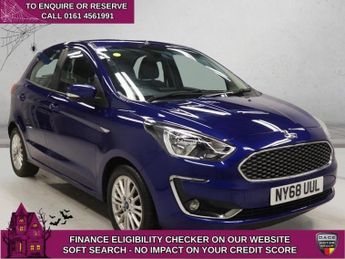 Ford Ka 1.2 Ti-VCT Zetec Hatchback 5dr Petrol Manual Euro 6 (s/s) (85 ps