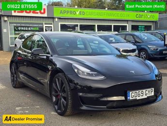TESLA Model 3 Black Dual Motor Upgraded Performance, 72,000 miles, 1 owner, UL
