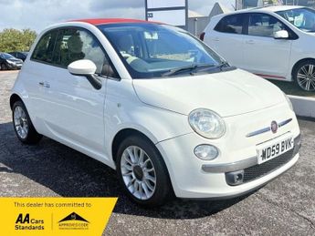 Fiat 500 1.2 Lounge Convertible 2dr Petrol Manual Euro 5 (69 bhp)