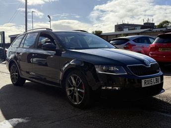 Skoda Octavia 2.0 TDI vRS Estate 5 Door Diesel Manual Black Euro 6 1 Former Ke