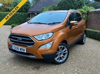 Ford EcoSport 1.0T EcoBoost Titanium SUV 5dr Petrol Manual Euro 6 (s/s) (125 p