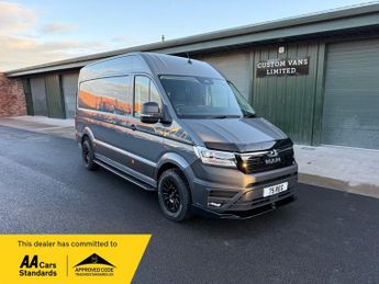 MAN TGE MAN TGE 4X4 180 BITURBO LION XC VAN AUTO CRAFTER GREY