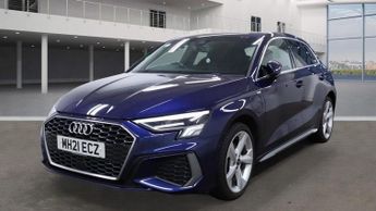 AUDI A3 1.4 TFSIe 40 S line Sportback 5dr Petrol Plug-in Hybrid S Tronic