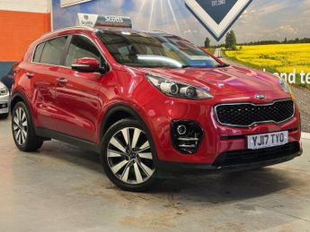 Kia Sportage 1.7 CRDi 3 SUV 5 Door Diesel Manual Red Euro 6 1 Former Keeper 