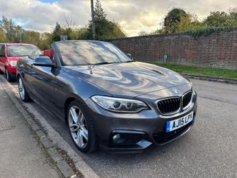 BMW 220 2.0 220d M Sport Convertible 2dr Diesel Manual Euro 6 (s/s) (190