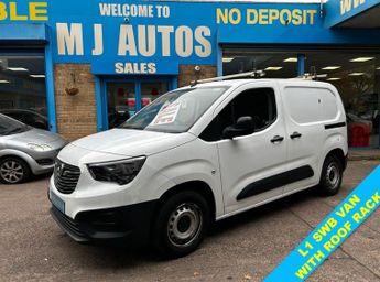 Vauxhall Combo 1.5 Turbo D 2000 Edition Panel Van 4dr Diesel Manual L1 H1 Euro 