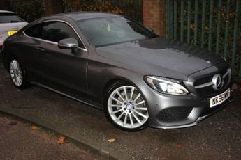 Mercedes C Class 2.1 C220d AMG Line Coupe 2dr Diesel G-Tronic+ Euro 6 (s/s) (170