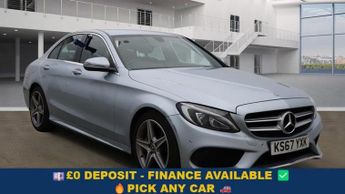 Mercedes C Class 2.1 C220d AMG Line Saloon 4dr Diesel G-Tronic+ Euro 6 (s/s) (170