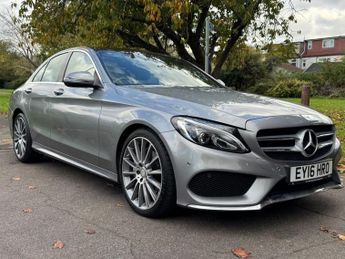 Mercedes C Class 2.0 C200 AMG Line (Premium) Saloon 4dr Petrol 7G-Tronic+ Euro 6