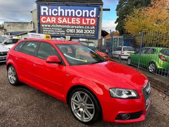 Audi A3 1.4 TFSI S line Sportback 5dr Petrol Manual Euro 5 (s/s) (125 ps