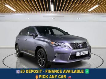 LEXUS RX 3.5 450h V6 F Sport SUV 5dr Petrol Hybrid CVT 4WD Euro 5 (s/s) (