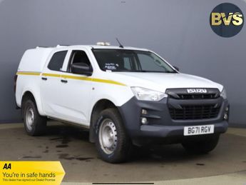 Isuzu Rodeo 1.9 TD Utility Pickup Double Cab 4dr Diesel Manual 4WD Euro 6 (s