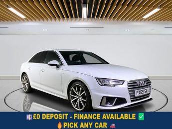 Audi A4 2.0 TFSI 40 S line Saloon 4dr Petrol S Tronic Euro 6 (s/s) (190 