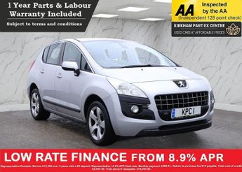 PEUGEOT 3008 1.6 HDi Active SUV 5dr Diesel Manual Euro 5 (112 ps) MOT FEB 202