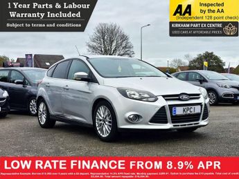 Ford Focus 1.6 TDCi Zetec Hatchback 5dr Diesel Manual Euro 5 (s/s) (115 ps)