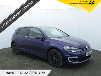 VOLKSWAGEN E-GOLF 35.8kWh e-Golf Hatchback 5dr Electric Auto (136 ps)