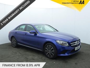 Mercedes C Class 1.5 C200 MHEV EQ Boost SE Saloon 4dr Petrol G-Tronic+ Euro 6 (s/