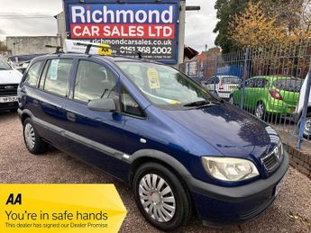 VAUXHALL ZAFIRA 1.6i 16v Life MPV 5dr Petrol Manual (180 g/km, 99 bhp)